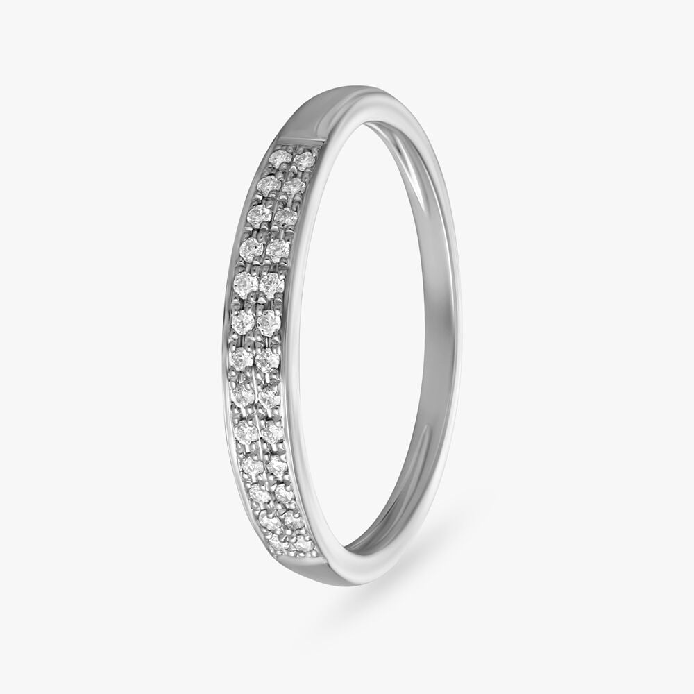 Dazzling Platinum Ring for Men