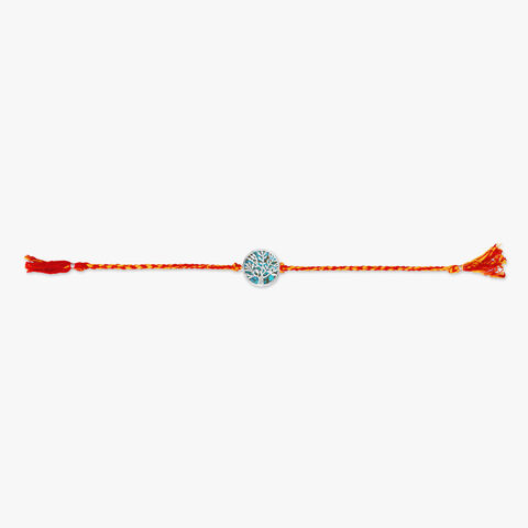 Tree of Life Silver Rakhi