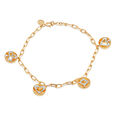 14 KT Yellow Gold Quirky Game Night Bracelet,,hi-res image number null