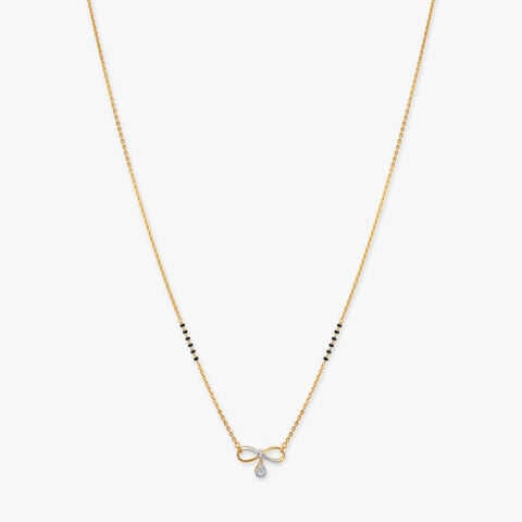 Infinity Spark Diamond Mangalsutra