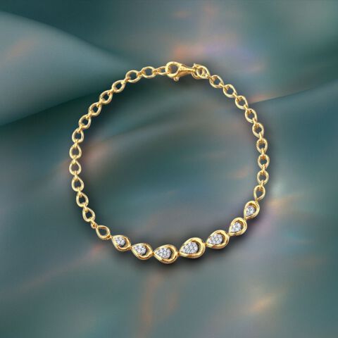 Link Glow Diamond Bracelet