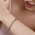 14 KT Yellow Gold Chic Diamond Bangle,,hi-res image number null