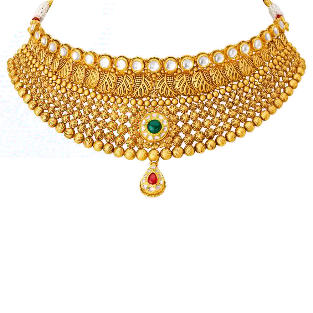 Choker in best sale tanishq