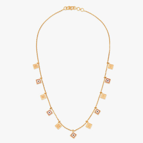 Golden Charms Necklace