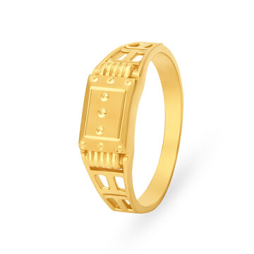Sublime 22 Karat Yellow Gold Finger Ring