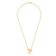 Attractive Om Gold Pendant with Chain for Kids,,hi-res image number null