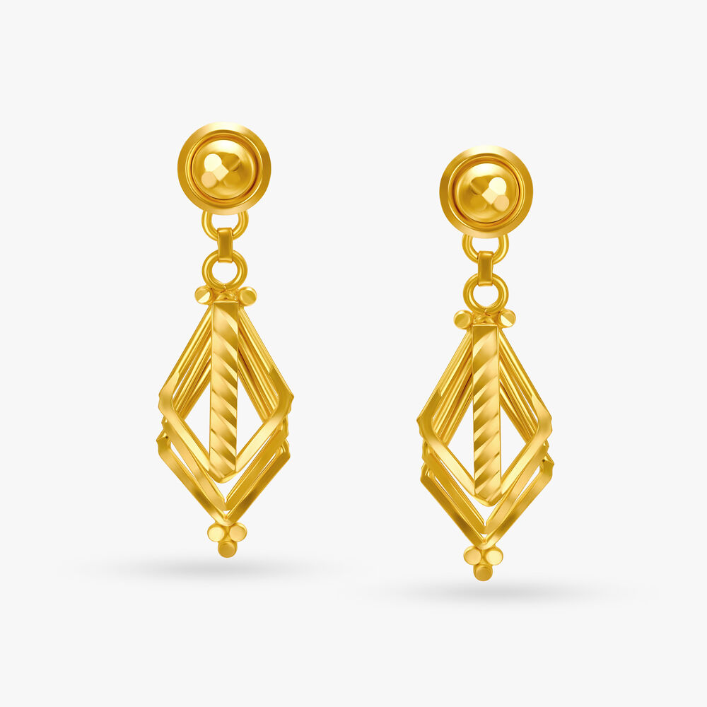 Ornate Traditional Drop Earrings