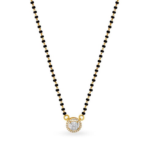 Radiant Diamond Mangalsutra