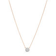 14KT Rose Gold Galactic Dreams diamond Pendant with chain,,hi-res image number null