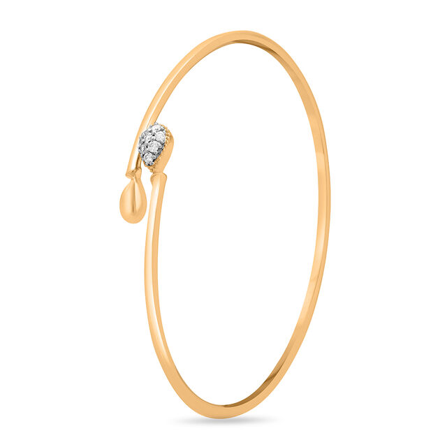 Mamma Mia 14 KT Yellow Gold Vivacious Joy  Bangle,,hi-res image number null