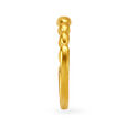 Gorgeous 22 Karat Gold Beady Finger Band,,hi-res image number null