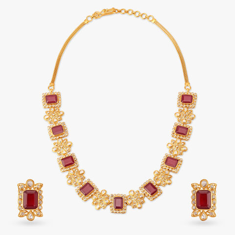 Eternally Aflame Necklace Set