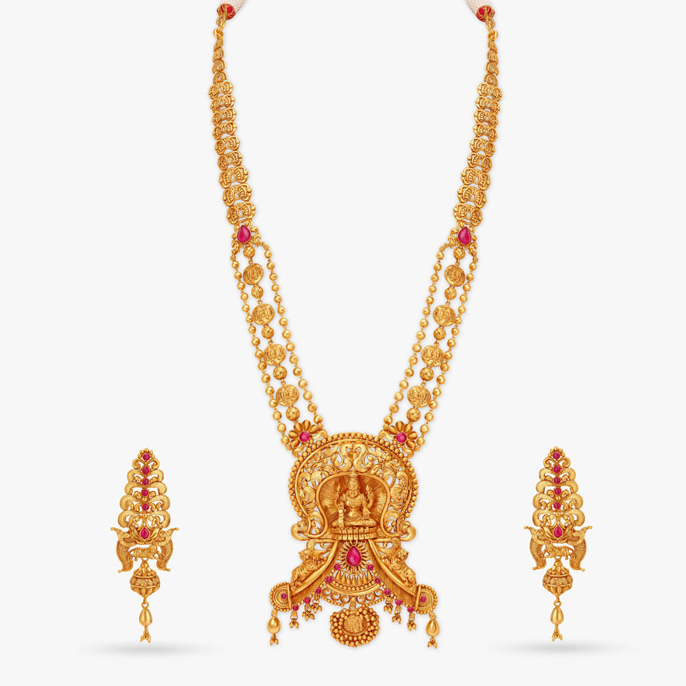 Tanishq lakshmi deals necklace