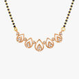 Contemporary Abstract Mangalsutra,,hi-res image number null