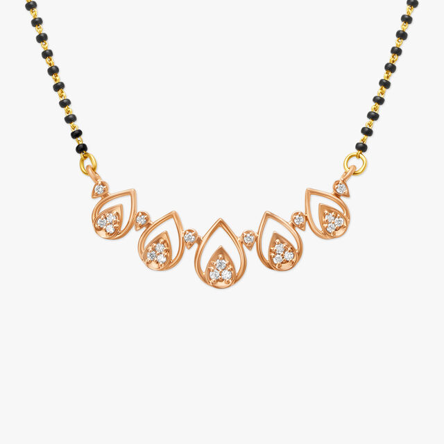 Contemporary Abstract Mangalsutra,,hi-res image number null