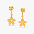 Stylish Floral Drop Earrings,,hi-res image number null