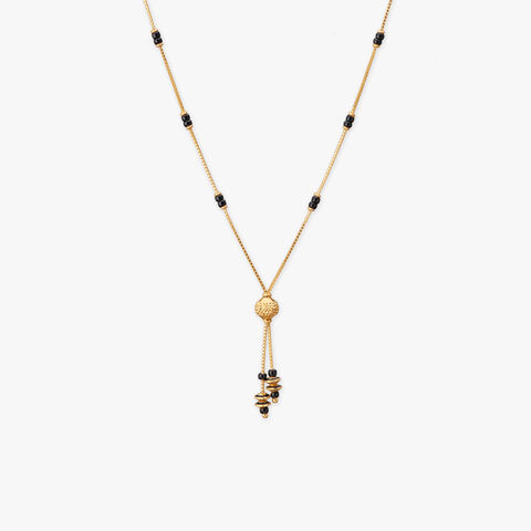 Tassel Drift Gold Mangalsutra