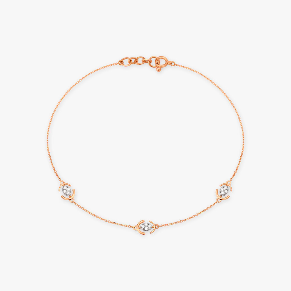 Gold bracelet tanishq on sale