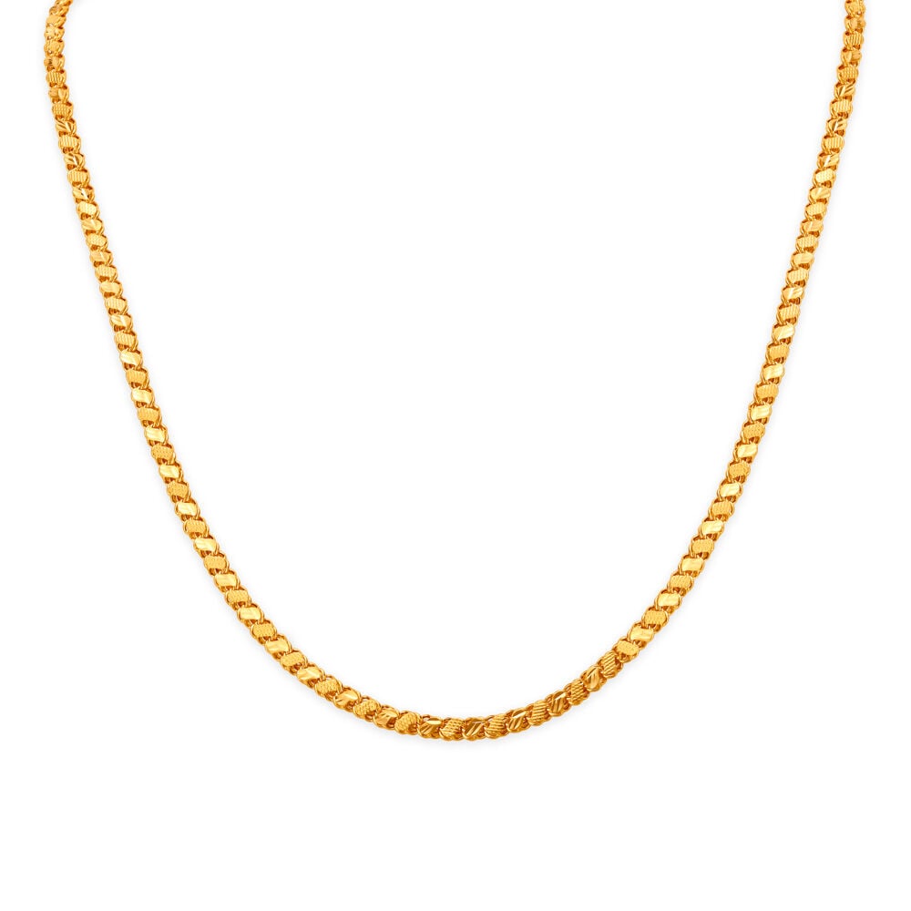 Tanishq simple gold chain hotsell
