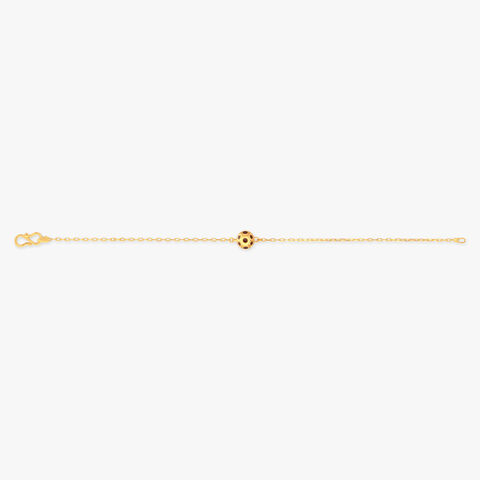 Spotted Sphere Gold Bracelet