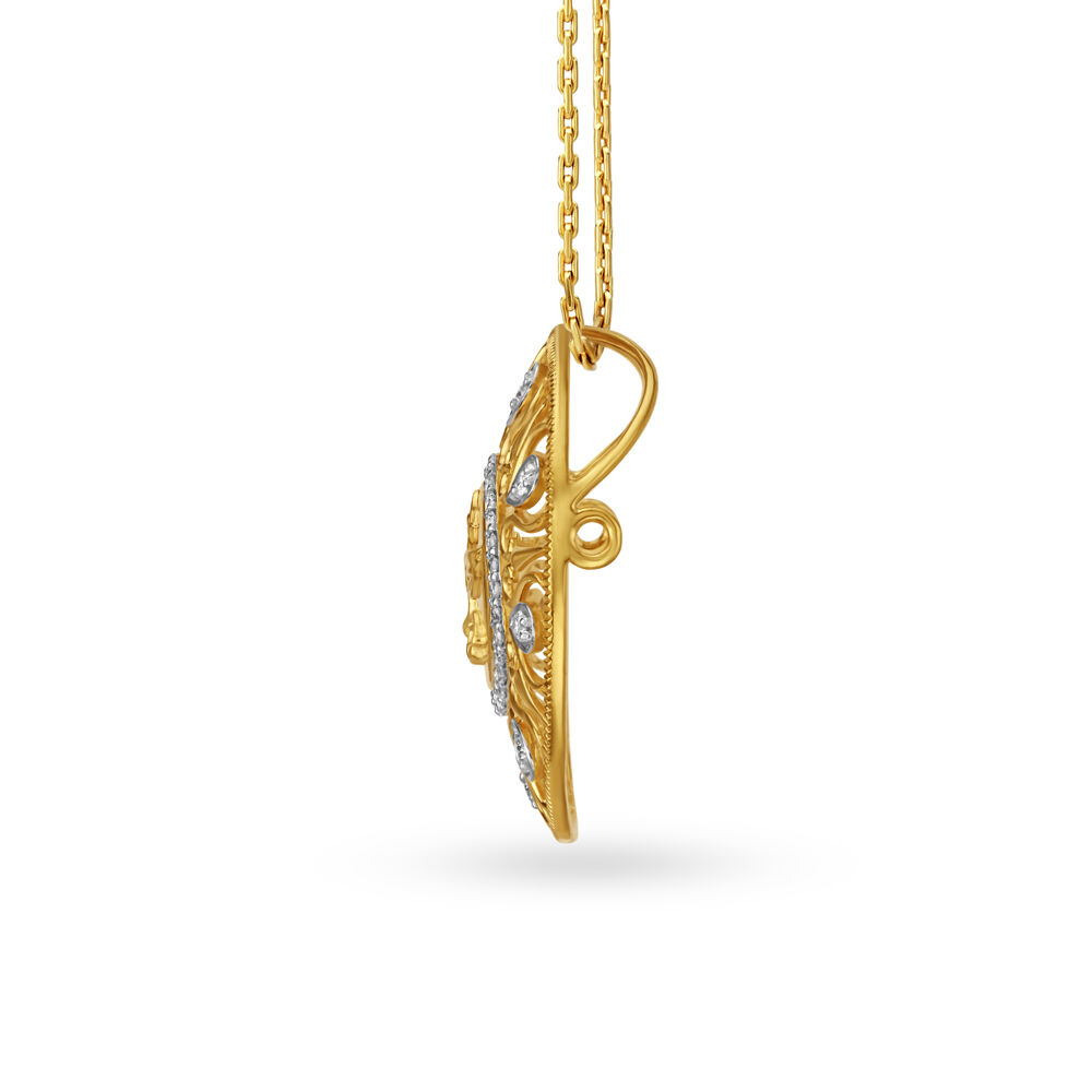 Tanishq durga pendant deals