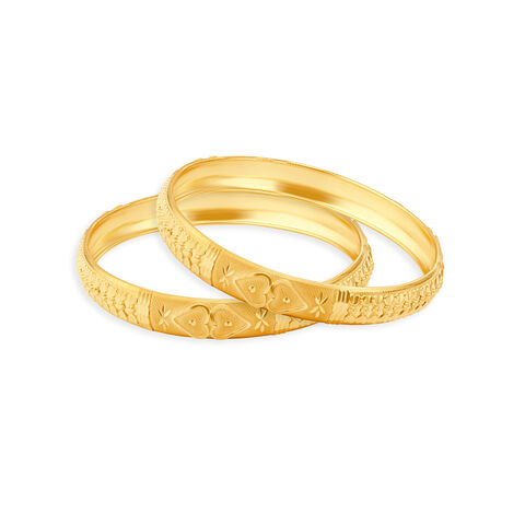 Filigree Work Gold Bangle