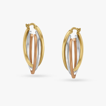 Classy Ringlet Hoop Earrings
