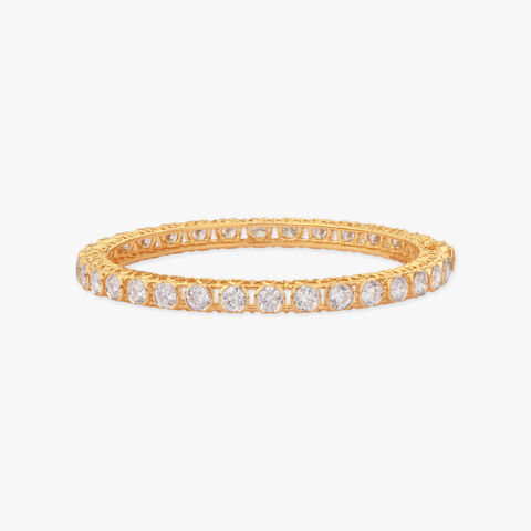 Radiant Arcade Solitaire Bangle