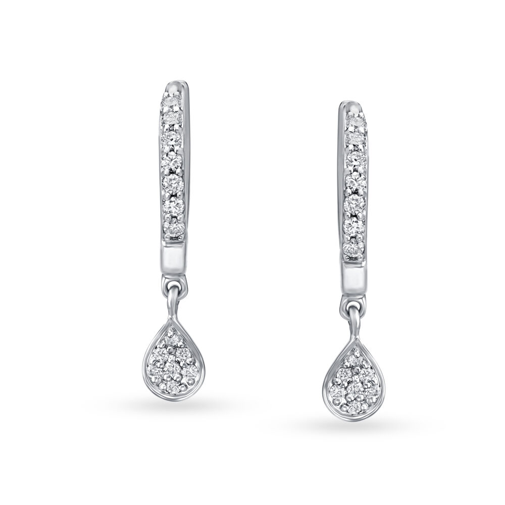 Discover 66+ diamond hoop earrings uk best