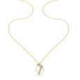 14KT Yellow Gold Glam Gala Pendant with Chain,,hi-res image number null
