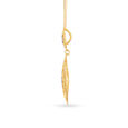 Gold Jaali-work Pendant and Earrings Set,,hi-res image number null