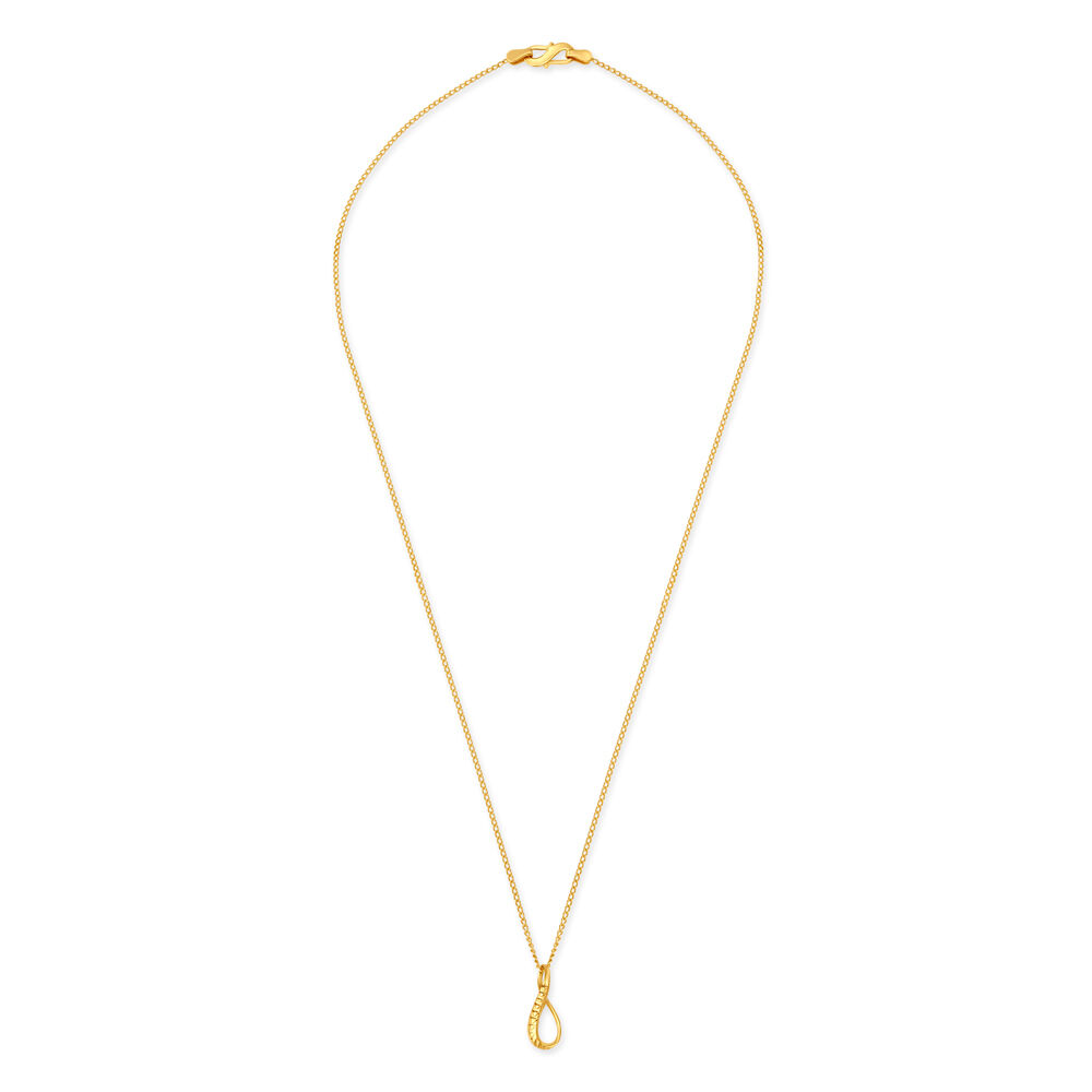 Infinity pendant gold tanishq on sale