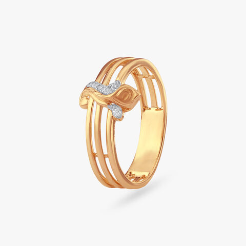 Sacred Ganesha Diamond Ring For Men