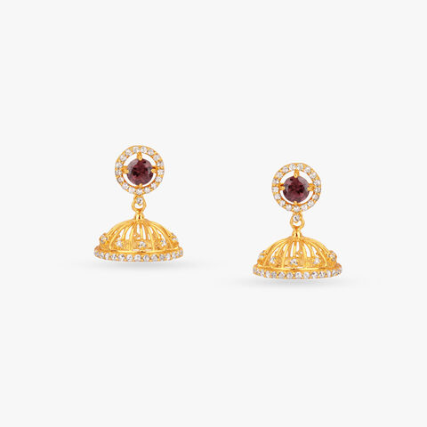 Halo Dome Jhumkas