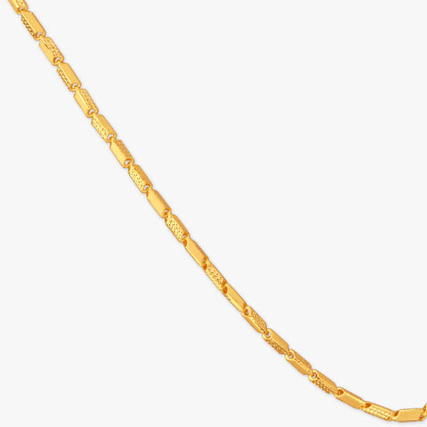 Dual Finish Link Chain for Men