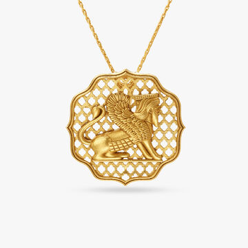Elegant Faravahar Pendant