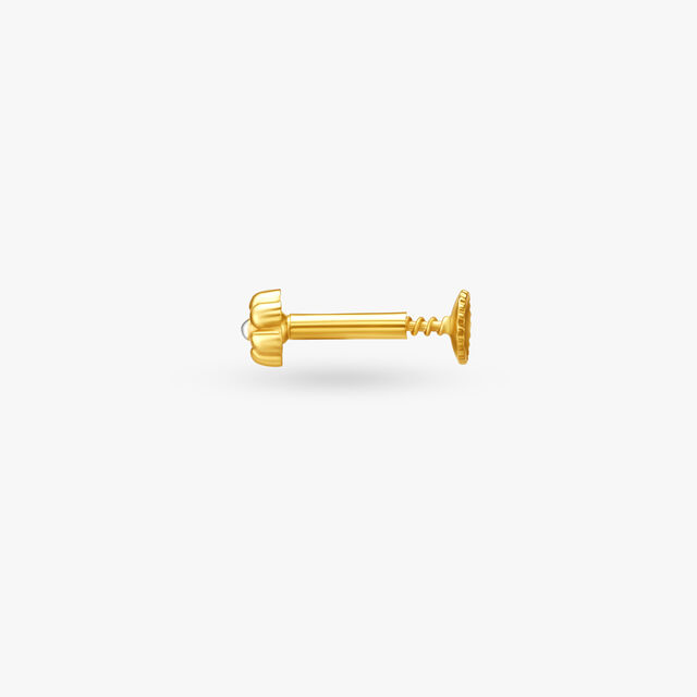Dainty Gold Nose Pin for All Indian Brides,,hi-res image number null