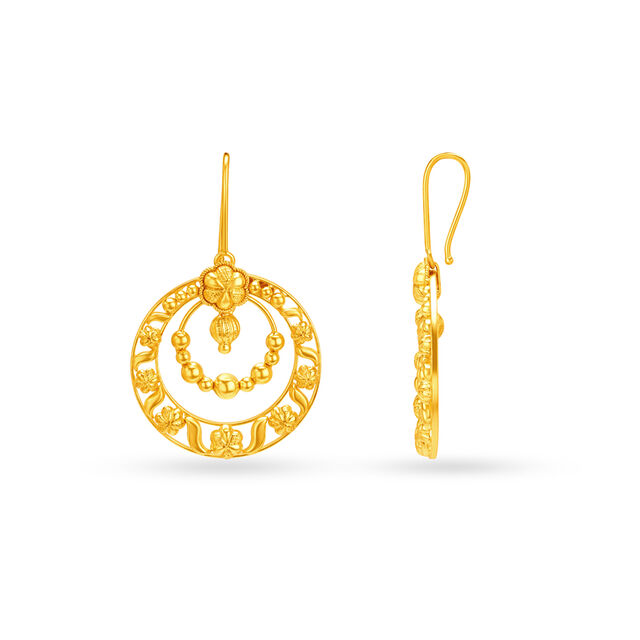 Modern Large Hoop Earrings,,hi-res image number null