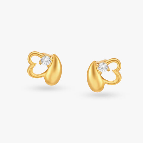 Subtle Charm Stud Earrings