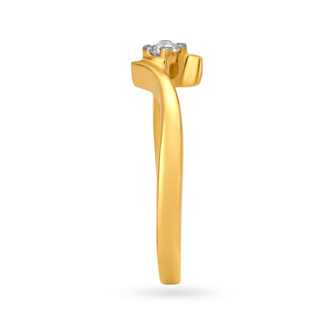 Magnificent 18 Karat Gold And Diamond Ring,,hi-res image number null