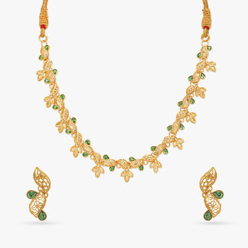 Intricate Ethnic Necklace Set