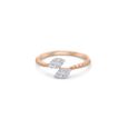 14 KT Rose Gold Elegant Ring,,hi-res image number null