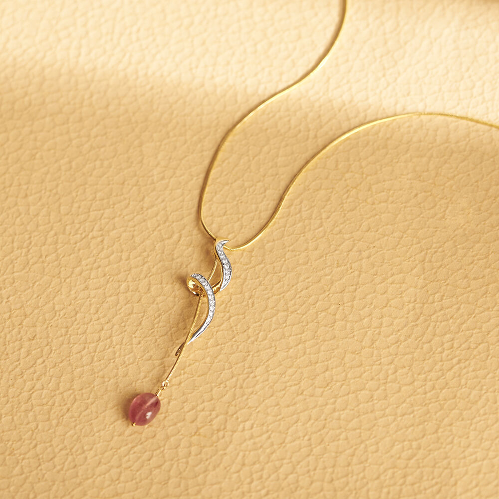 Diamond necklace designs simple top