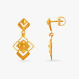 Splendid Geometric Drop Earrings,,hi-res image number null