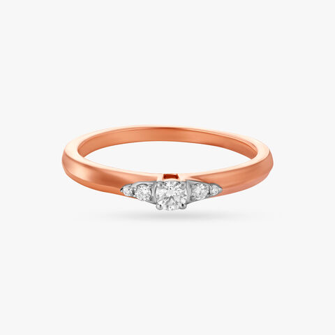 Timeless Sparkle Diamond Finger Ring