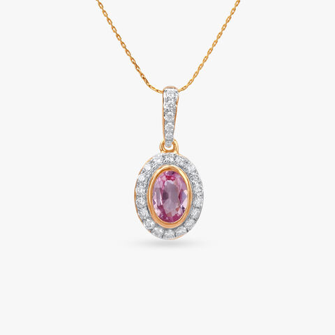 Twilight Charm Diamond Pendant