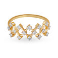 Contemporary Modern Design Diamond Finger Ring,,hi-res image number null