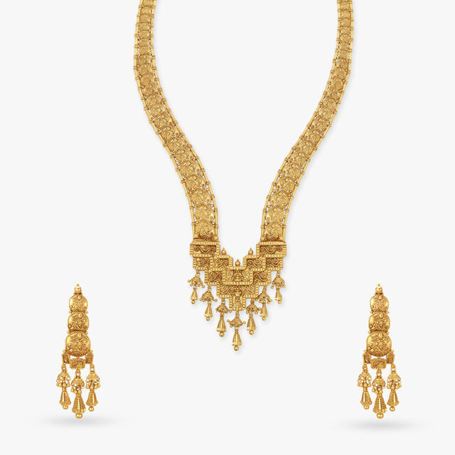 Rudreswara Stepwell Necklace Set,,hi-res image number null