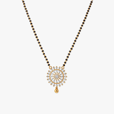 Chic Gleam Diamond Mangalsutra