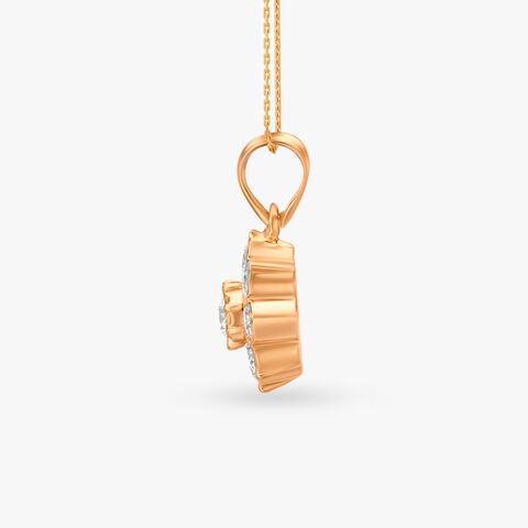 Minimalistic Diamond Pendant